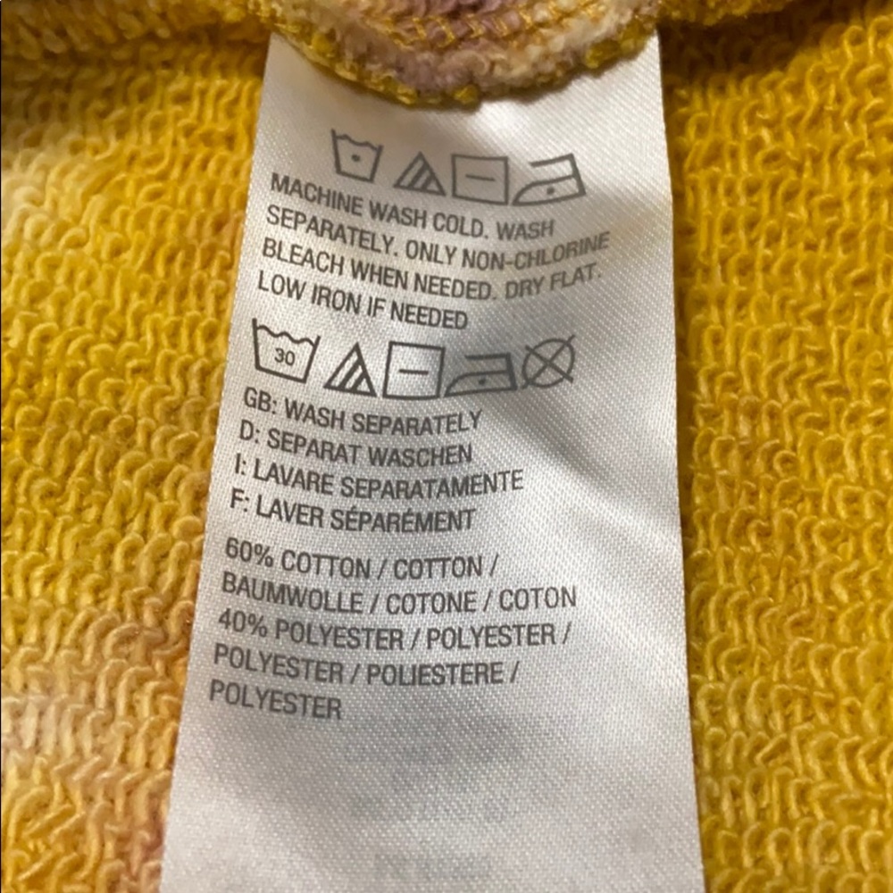 LOGO Lounge Cozy V neck Tie Dyed Sweatshirt - Picture 11 of 11